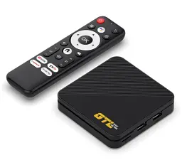 ТВ-приставка GTL Max Ultra, Black, Allwinner H313 (4 ядра), 2Gb, 16Gb, WiFi 6 / Bluetooth, RJ45, 2xUSB 2.0, microSD, Android 14, пульт ДК з голосовим керуванням - мініатюра 6