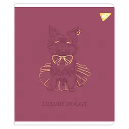 Зошит Yes Luxure doggy 18 аркушів лінія (767531), в асортименті - мініатюра 5