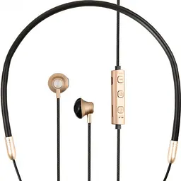 Бездротова гарнітура Bluetooth навушники Gelius Ultra Upbeat GL-HB-008U Gold - мініатюра 2