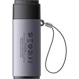 Зчитувач флеш-карт Baseus USB to SD/TF gray (WKQX060013) - мініатюра 4