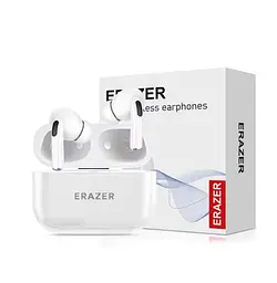 Навушники Бездротові TWS ERAZER LP33 White  - мініатюра 2