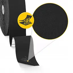 Стрічка кінезіологічна (кінезіо тейп) 4FIZJO 5 см x 31 м Black (P-5905973405522) - мініатюра 6