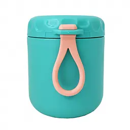 Ланчбокс з ложкою Mega Zayka MGZ-0122(Green) 430 мл - мініатюра 2