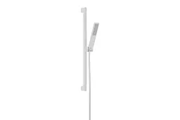 Душовий гарнітур Hansgrohe Pulsify E EcoSmart+ зі штангою 90 см matt white 24381700