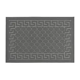 Килимок придверний Eco Fabric Луска без кромки сірий 40 х 60 см (4060-002) - мініатюра 3