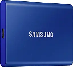 Зовнішній SSD накопичувач Samsung T7 1 TB Indigo Blue (MU-PC1T0H/WW) [84789] - мініатюра 2