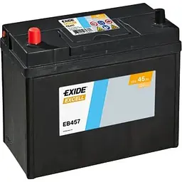 Автомобільний акумулятор Exide Excell 6СТ-45Ah Аз ASIA 330A EN EB457 (3661024034364)