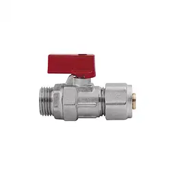 Кран кульовий SD Forte SF262W15 обтискний для труб 1/2" на 16 мм - мініатюра 2