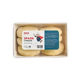 Зразы ТМ БАБА PEREDALA с грибами 
