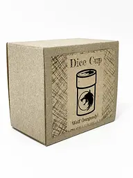 Настільна гра Планета Ігор Чаша для кубиків Вовк (бургунді) (Dice cup Wolf burgundy) (pi-dc009) - мініатюра 9