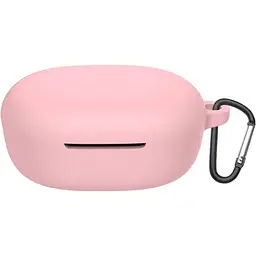 Чохол-накладка DK Silicone Candy Friendly з карабіном для Xiaomi Redmi Buds 4 Lite (pink)