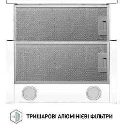 Витяжка Perfelli TL 5212 WH 700 LED - мініатюра 6