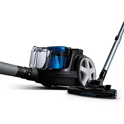Пилосос Philips PowerPro Compact 900 Вт контейнерний чорний (FC9331/09) - мініатюра 4