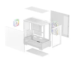 Корпус для ПК Deepcool CG380 3F White (R-CG380-WHAGM3-G) - мініатюра 3