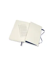 Записник Moleskine Classic Expanded середній, Нелінований Сапфір М'який (QP618EXPB20) - мініатюра 5