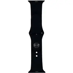 Ремінець Apple Watch Silicone 42/44/45/46/49 мм Чорний L (18)