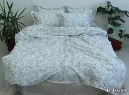 Комплект постільної білизни з компаньйоном (R-T9259) 1,5-спальний TAG tekstil pbe0036996 - мініатюра 1