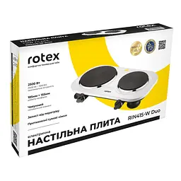 Настільна плита Rotex RIN415-W Duo - мініатюра 5