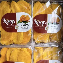 Манго натуральне сушене (без цукру) King 500 г