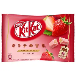 Вафельні батончики KitKat Strawberry 10 Mini