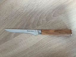 Ніж обвалочний Damascus DK-OK 4006 olivewood handle 67 шарів - мініатюра 4