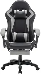 Ігрове крісло AGN AGN09-25 RGB Black Grey (AGN09-25) - мініатюра 7