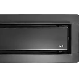 Трап для душу Rea Neox 90 black 2в1 REA-G6603 - мініатюра 3