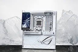 ASUS Материнська плата ROG CROSSHAIR X870E GLACIAL sAM5 X870E 4xDDR5 M.2 USB Type-C Wi-Fi BT E-ATX білий - мініатюра 4