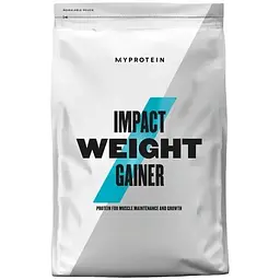 Гейнер Impact Weight Gainer, 2.5 кг Ваніль MyProtein fit0016677