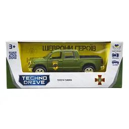 Автомодель серії "Шеврони Героїв" Toyota Tundra "Азов" TechnoDrive KM6008 - мініатюра 12