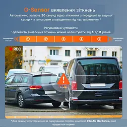 Відеореєстратор 70mai Dash Cam 4K A810 Lite - мініатюра 6