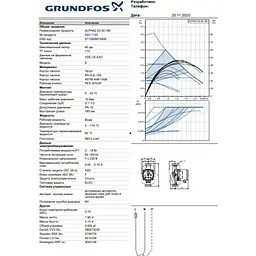 Циркуляційний насос Grundfos ALPHA-2 25-40 180 (99411165) - мініатюра 5