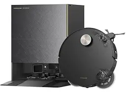 Робот-пилосос з вологим прибиранням Dreame X60 Ultra Complete Black (RLX87DE-bl)