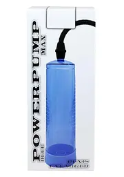 Помпа для пеніса Boss of Toys Powerpump Max 22 см блакитний - мініатюра 3