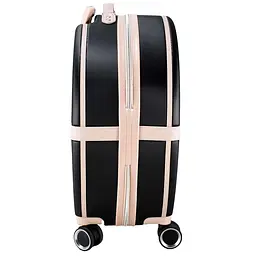 Валіза мала ручна поклажа Semi Line 20 дюймів (S) дюймів (S) ABS-Plastic Black/Pink Cream (T5671-2) - мініатюра 5