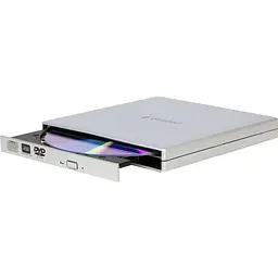 Оптичний привід Gembird Silver, DVD+/-RW, USB 2.0 (DVD-USB-02-SV)