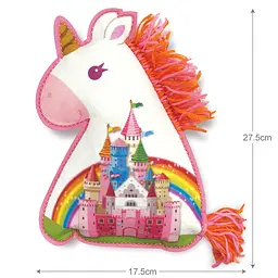 Набір для шиття подушки 4M KidzMaker Єдиноріг (00-04744) - мініатюра 3