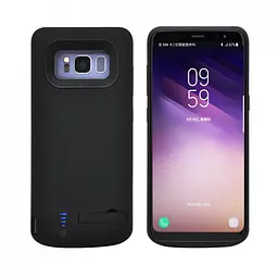 Чохол-акумулятор XON PowerCase для Samsung S8 5000 mAh Чорний (PCBS2108150B 2421) - мініатюра 2