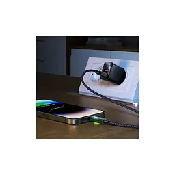 Дата кабель USB 2.0 AM to USB-C 1.2m 60W black Acefast (6974316284673) - мініатюра 7
