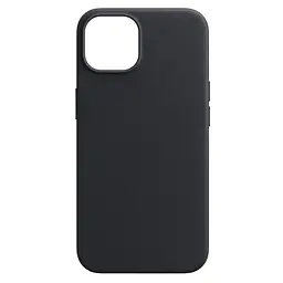 Кожаный чехол-панель для Apple iPhone 14, FAKE Leather Case, черный, искусственная кожа, премиум, противоударный, защита всего корпуса, с мягкой подкладкой, поддержка MagSafe и беспроводной зарядки, ArmorStandart (ARM64391)