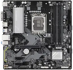 Материнська плата Gigabyte B760M D3HP DDR4 (B760M D3HP DDR4) (Socket 1700, Intel B760, Micro-ATX)