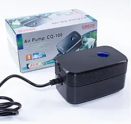 Компресор для акваріума SunSun Grech CQ-100 регульований 3.8 Вт 1.6 л/хв до 96 л - мініатюра 8
