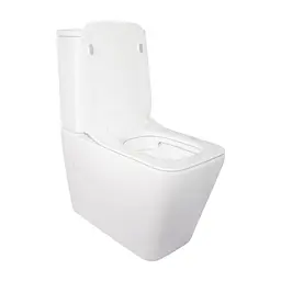 Унітаз-компакт Qtap Crow безободковий з сидінням Soft-close QT05222170W - мініатюра 2