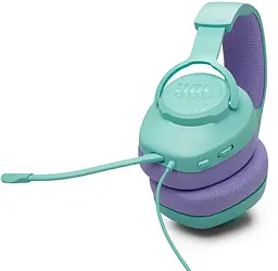 Навушники JBL Quantum 100M2 Cyan (JBLQTUM100M2CYN) - мініатюра 7