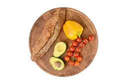 Дошка професійна кругла дуб 41*41*4 см GRILLI (77009810) - мініатюра 4