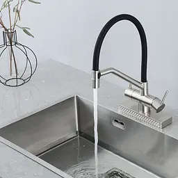 Змішувач для кухні Gappo з водоспадом G4098-5 - мініатюра 4