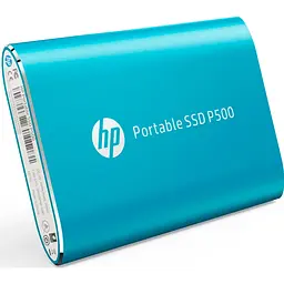 Зовнішній SSD накопичувач HP P500 500 GB Blue [7PD54AA] [105551] - мініатюра 3