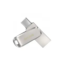 USB флеш накопичувач SanDisk 256GB Ultra Dual Drive Luxe USB 3.1 + Type-C (SDDDC4-256G-G46) - мініатюра 3