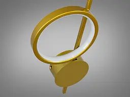 Світлодіодне бра потужністю 16 Вт, чорний - мініатюра 4