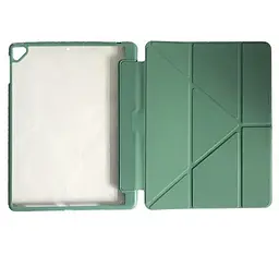 Чохол Smart Case Clear+stylus для Apple iPad Air/Air2/pro 9.7 /2017/2018 зелений - мініатюра 5